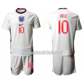 Engeland Dele 10 Voetbaltenues Kind Thuis EK 2020 - SS (+ Korte broeken)